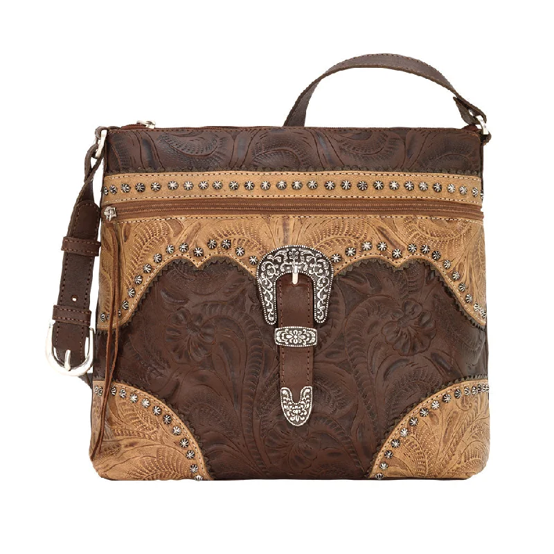  Affordable Elegance, Grab Yours NowSaddle Ridge Zip Top Shoulder Bag 5170