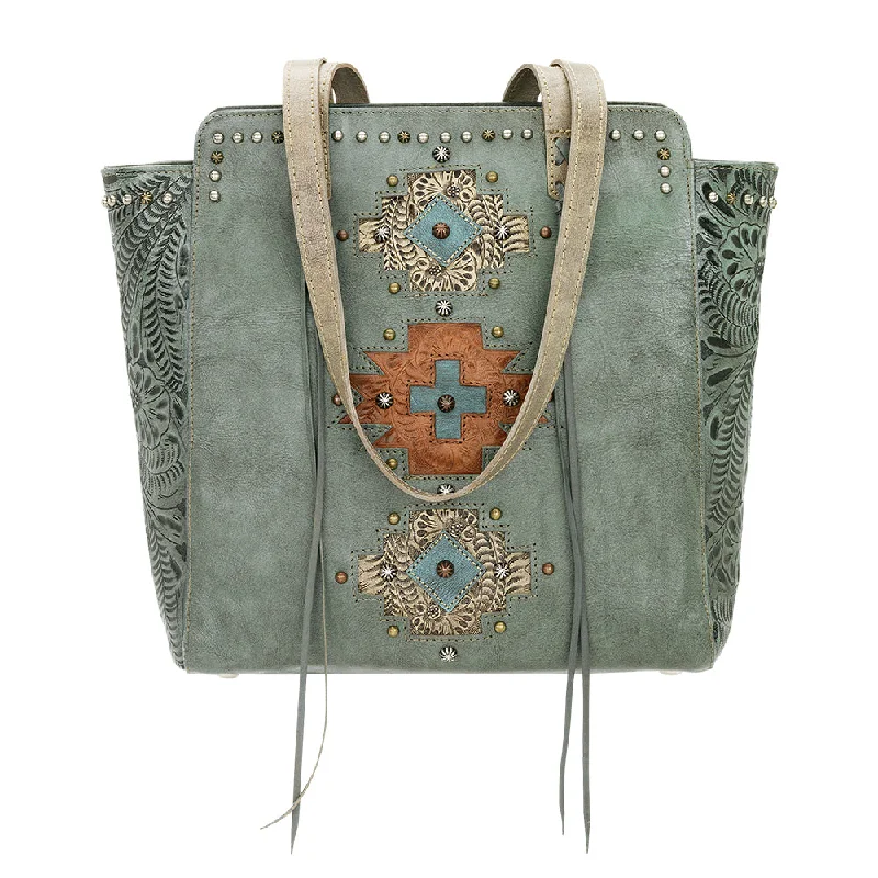  Premium Bags At Special PricesNavajo Soul Turquoise Tote 3478