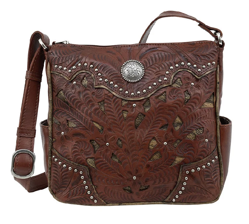 Grab Your Favorite Handbags At Discounted PricesInlay Eagle Brown Messenger Bag 5585 Grab Your Favorite Handbags At Discounted PricesInlay Eagle Brown Messenger Bag 5585