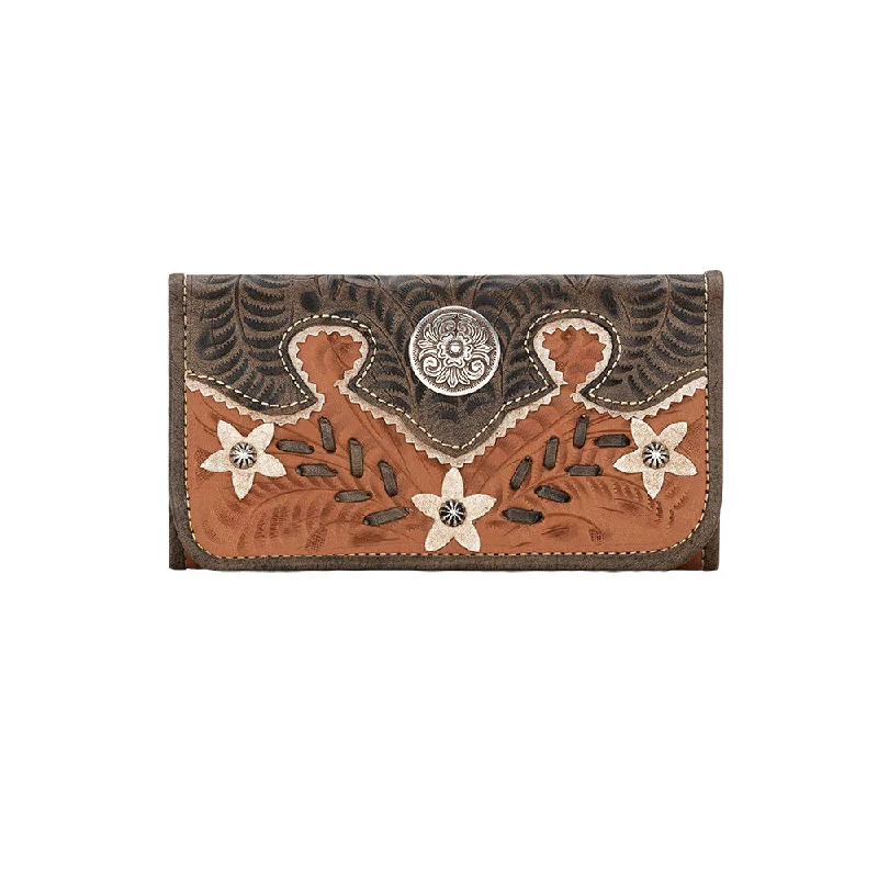  Upgrade Your Look With Fashionable BagsDesert Wildflower Tri-Fold Wallet 5615