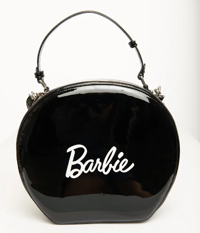  Premium Bags At Special PricesBarbie x Unique Vintage 1960s Black Leatherette Circle Bag