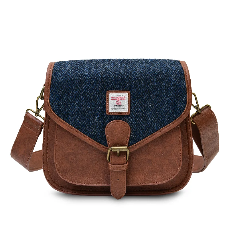 Navy Herringbone