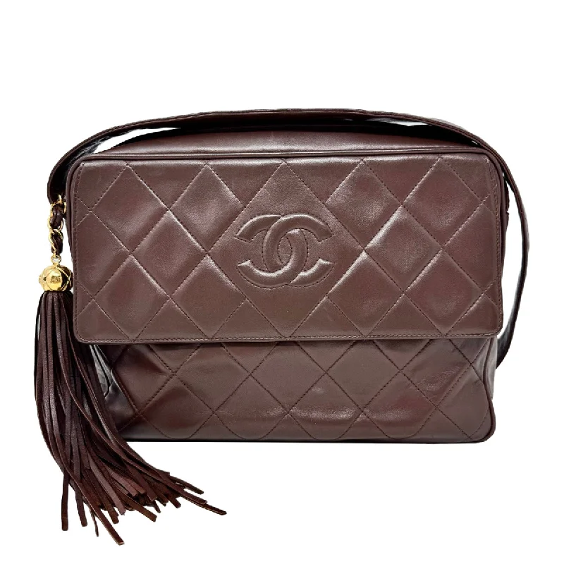  Chic Handbags At Special Promotional PricesChanel Vintage Quilted Tassel Camera  Bag