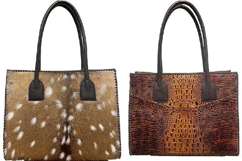  Timeless Handbags At Reduced PricesJuan Antonio Axis and Chestnut Croco Tote