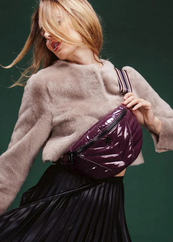 Statement Bags, Shop TodayLittle Runaway in Aubergine Patent