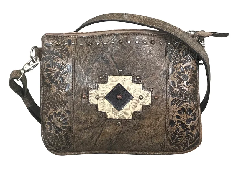  Stylish Totes, Special DiscountsNavajo Soul Multi-Compartment Crossbody - Charcoal Brown