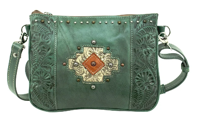  Luxury Handbags, Budget-FriendlyNavajo Soul Multi-Compartment Crossbody - Turquoise