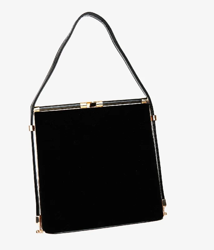  Chic Crossbody Bags, Limited OffersRoyal Monk 1950s Black Velvet Felicia Handbag