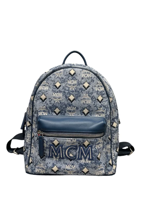  Statement Bags, Shop TodayMCM/Backpack/Monogram/Cotton/BLU/