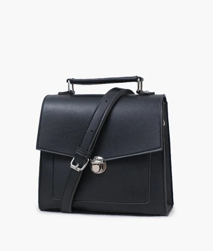  Everyday Bags At Wallet-Friendly PricesBlack push-lock messenger bag