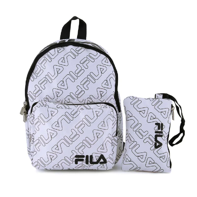  Chic Crossbody Bags, Limited OffersFILA - Hermosa Mini Backpack With Pouch (FL-BP-2218-WT)