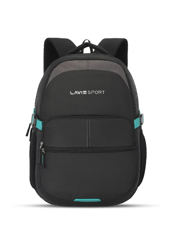  Premium Bags, Special PricesLavie Sport Aspire 32L Laptop Backpack with Rain cover For Men & Women | Boys & Girls Black