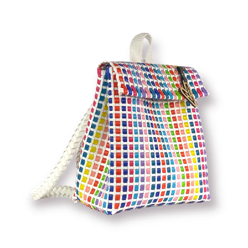 Best-Selling Bags Now At Exclusive Promotional PricesMaria Victoria | Macaw BK | Upcycled, Handwoven, Backpack
