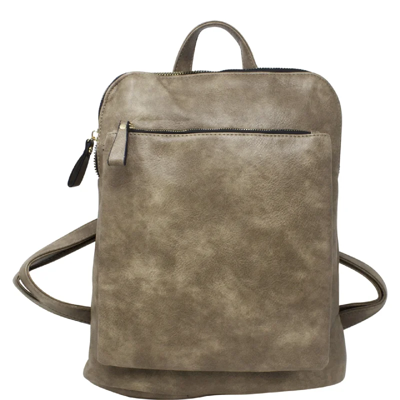  Grab Your Favorite Handbags At Discounted PricesVegan Faux Leather Simple Minimalistic Back Pack