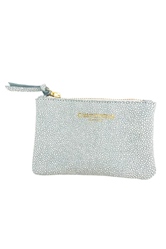  Best Deals On Premium Handbags6x4 Medium Mini Periwinkle Stingray Zip Pouch