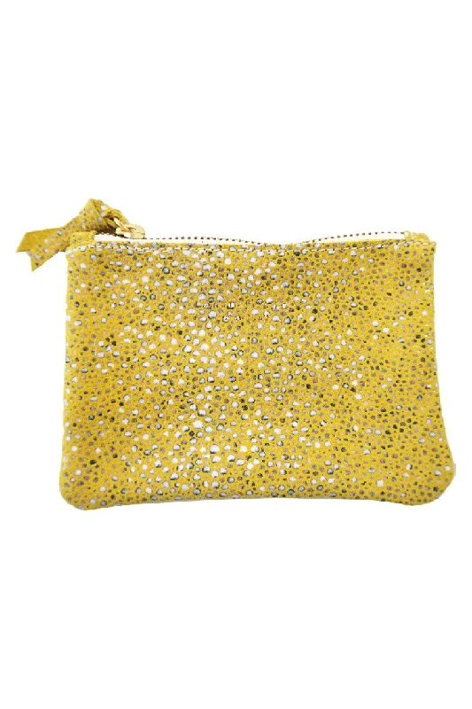  Trendy Backpacks, Huge Markdowns6x4 Medium Mini Yellow Stingray Zip Pouch