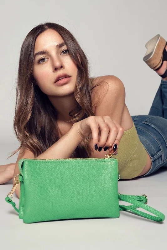  High-End Handbags At Affordable Prices7013 Monogrammable Three Compartments Crossbody Bag