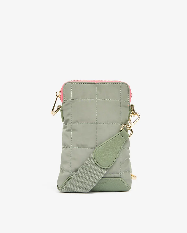  Statement Handbags At Unbeatable DiscountsBaker Phone Bag - Sage