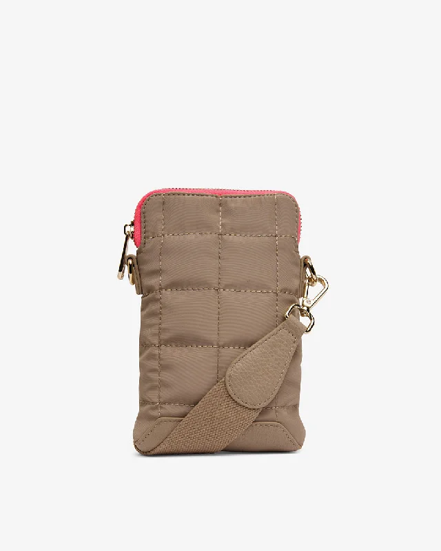  Trendy Purses At Exclusive Promotional RatesBaker Phone Bag - Taupe