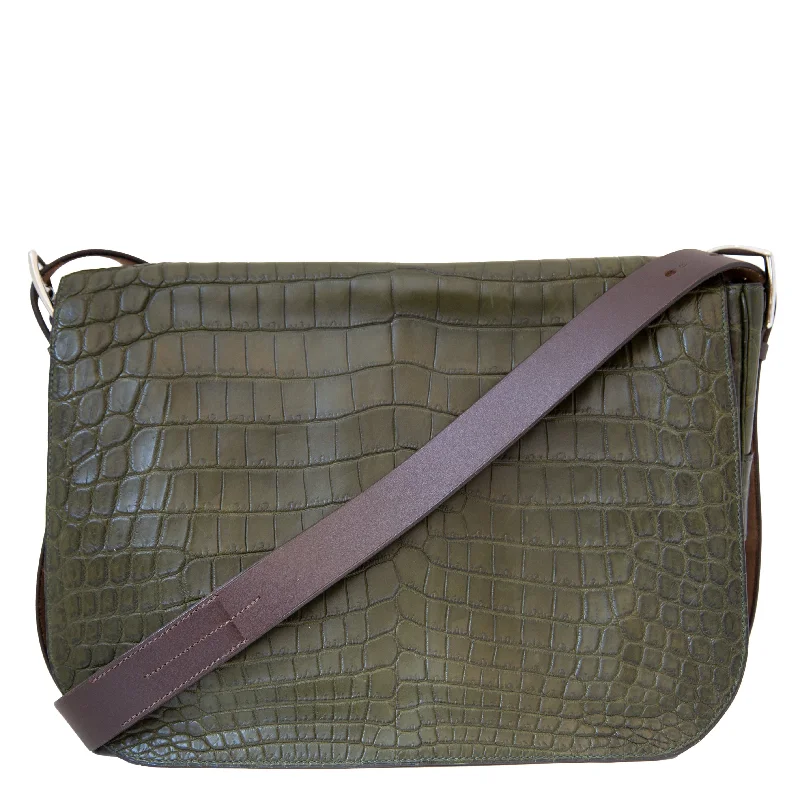  Elegant Bags With Limited Stock AvailableBarda Messenger Bag Khaki Exotic