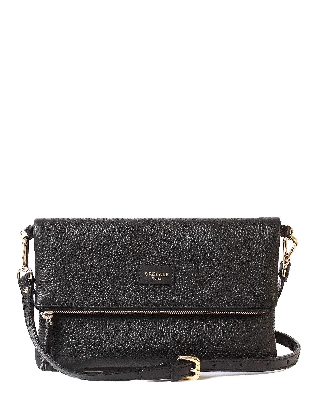 Sleek And Stylish Handbags At Lower PricesEco-Friendly Bags For Sustainable Fashion Lovers Black Fold Over Purse-Calf Leather Sleek And Stylish Handbags At Lower PricesEco-Friendly Bags For Sustainable Fashion Lovers Black Fold Over Purse-Calf Leather
