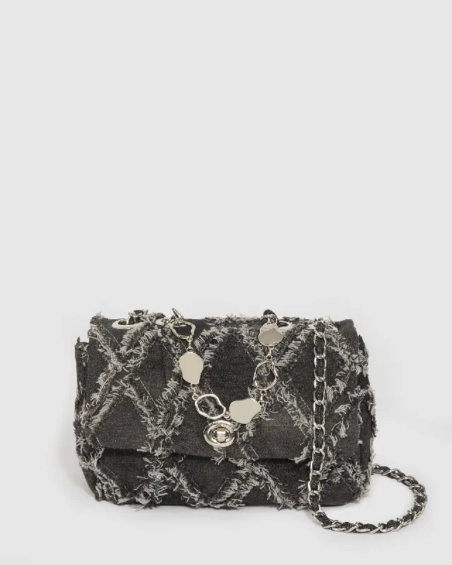  Trendy And Classic Bags Now At Unbeatable DiscountsBlack Gianna Chambray Crossbody Bag