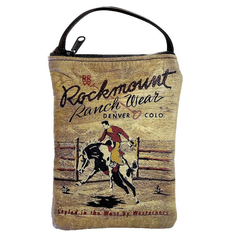  Statement Bags, Shop TodayChic Bags For Office Professionals And Urban Dwellers Rockmount Bronc Leather Western Purse with Black Back