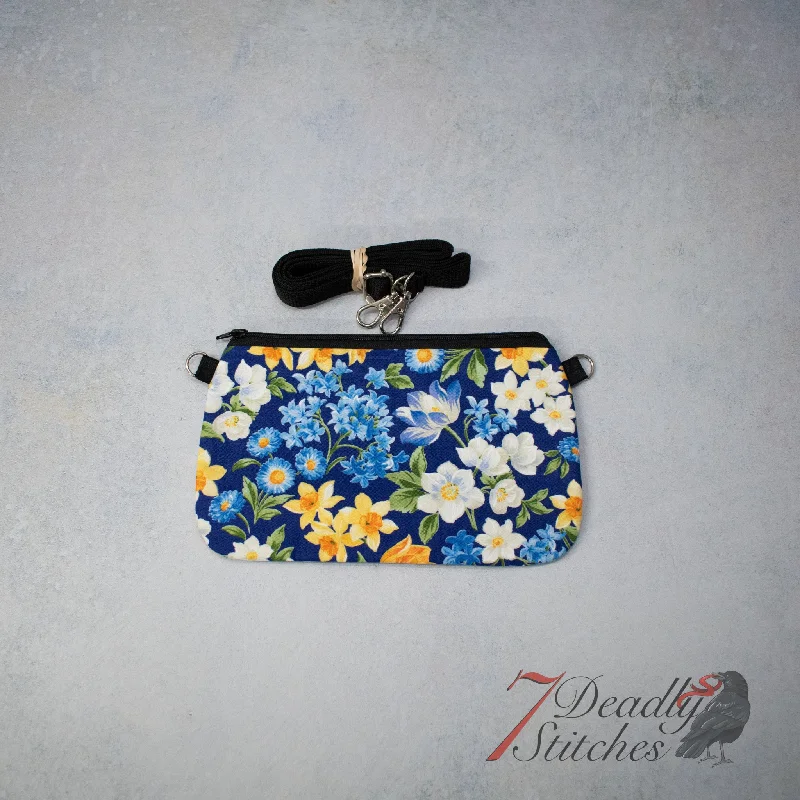  Unmissable Deals On Everyday HandbagsBlue and Yellow Flowers Simple Crossbody
