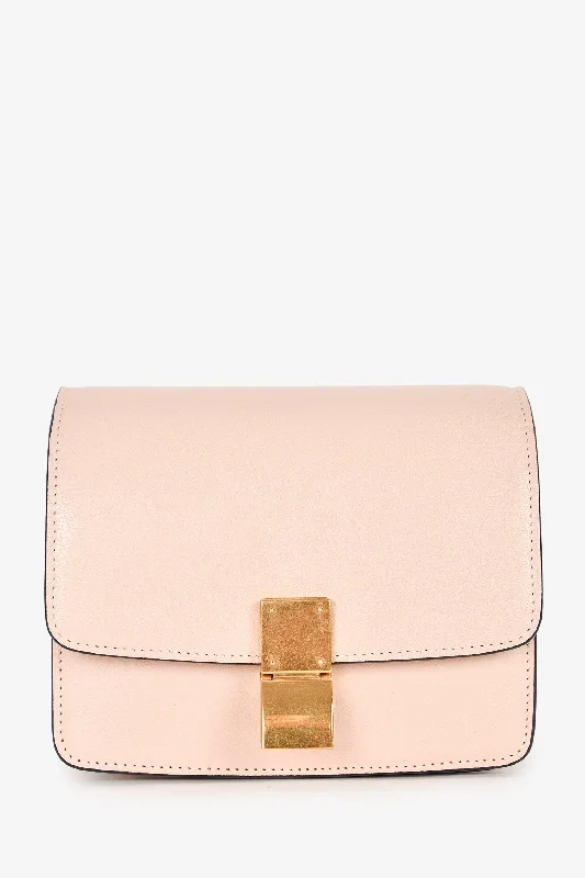 Upgrade Your Look With Our Bag SaleCeline 2018 Pink Leather Small Classic Box Crossbody Upgrade Your Look With Our Bag SaleCeline 2018 Pink Leather Small Classic Box Crossbody
