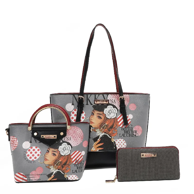  The Perfect Bag Sale Is HereCIEGA POR TI 3 PIECE SET (TOTE, CROSSBODY, WALLET)