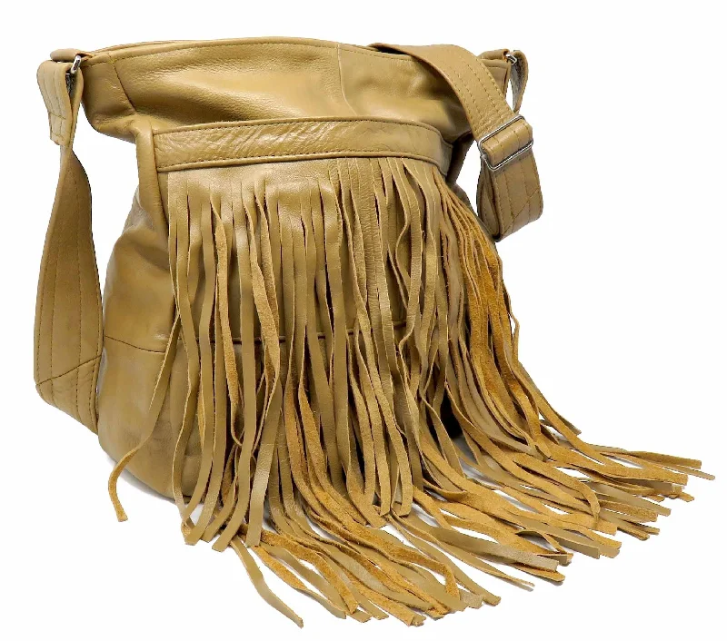  Trendy Handbags, Limited-Time SaleUnleash Your Style Deluxe Front-Fringed Messenger Bag - Black Color