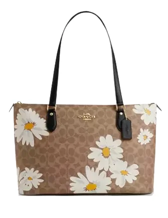  Limited-Stock Bag Clearance – HurryPlayful Fashion Offers Coach Gallery Tote Bag In Signature Canvas With Floral Print