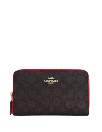 Grab Your Favorite Handbags At Discounted PricesBags With Limited-Time Deals Coach Medium Id Zip Wallet In Signature Canvas Grab Your Favorite Handbags At Discounted PricesBags With Limited-Time Deals Coach Medium Id Zip Wallet In Signature Canvas