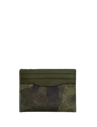  Limited-Time Handbag SaleTrendy Pulse Coach Slim Id Card Case In Signature Camo Print
