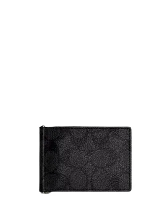  Fashion Bags, Huge SavingsEffortless Style, Endless Impact Coach Slim Money Clip Billfold Wallet In Signature Canvas
