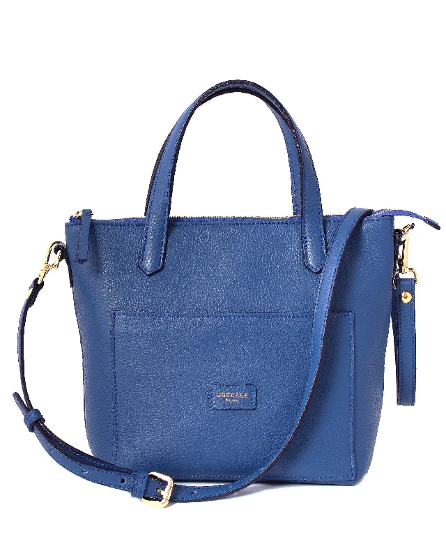 Designer-Inspired Bags At Reduced PricesTrendy Bags For Sales Cobalt Blue Mini Tote- Calf Leather Designer-Inspired Bags At Reduced PricesTrendy Bags For Sales Cobalt Blue Mini Tote- Calf Leather