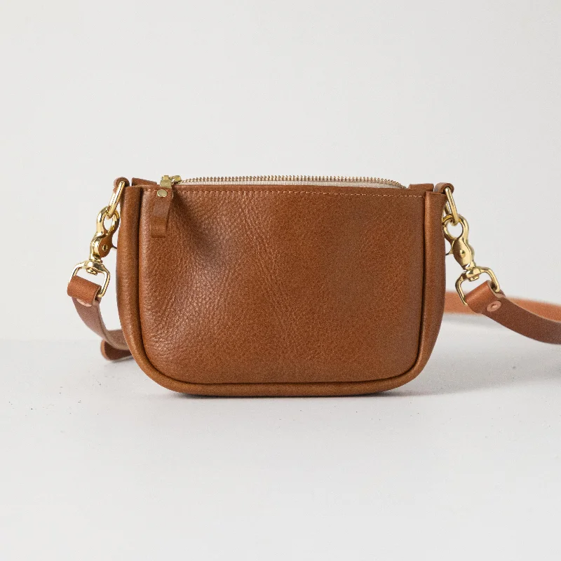  Elegant Totes At Limited-Time PricesCognac Cypress Mini Crossbody Bag