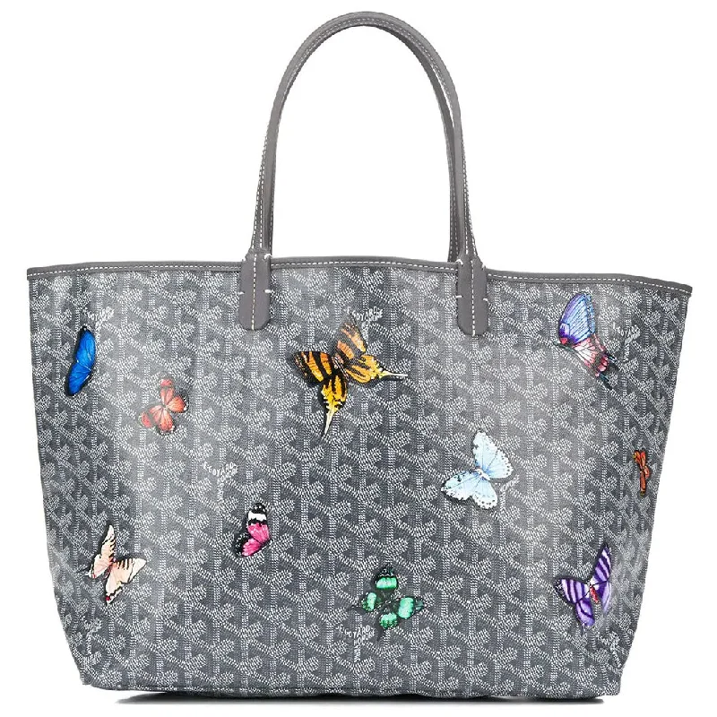 Everyday Bags At Wallet-Friendly PricesCustomised Grey 'Butterflies' Monogram St Louis PM Bag Everyday Bags At Wallet-Friendly PricesCustomised Grey 'Butterflies' Monogram St Louis PM Bag
