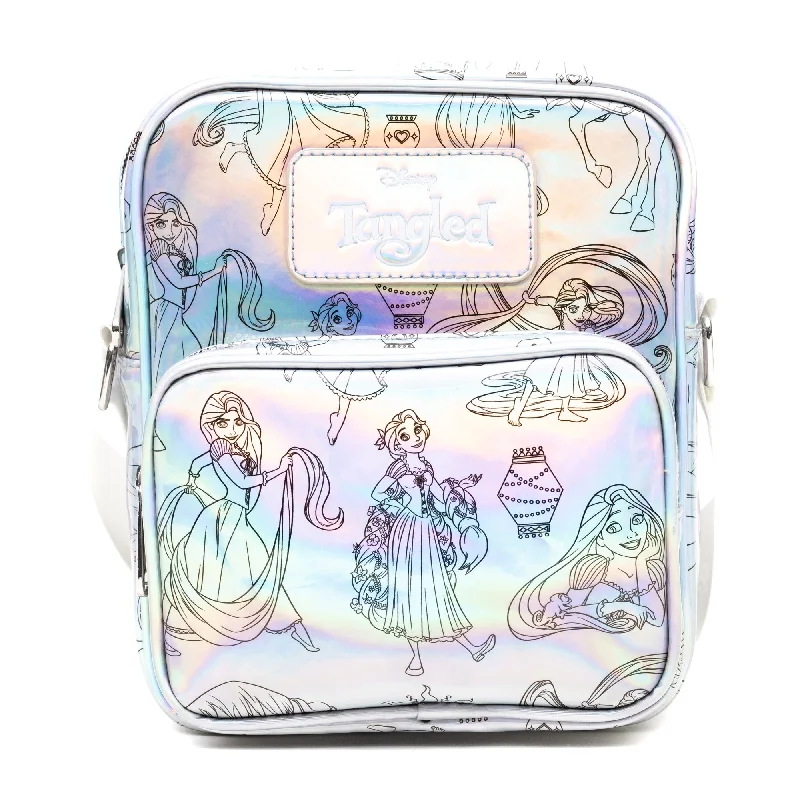  Everyday Elegance At Lower PricesEveryday Elegance Sale Disney Tangled Iridescent Holographic Crossbody Bag