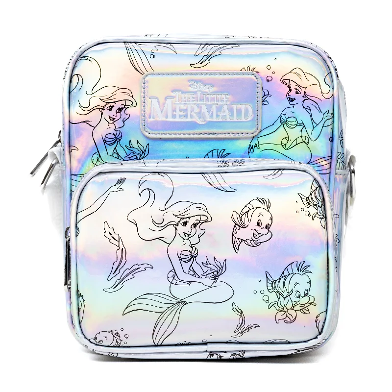  Grab Your Favorite Handbags At Discounted PricesRefined Fashion Sale Disney The Little Mermaid Iridescent Holographic Crossbody Bag