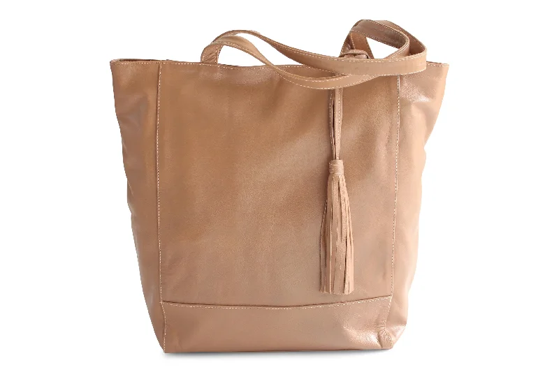  Designer Bags At Low PricesStyle Redefined EMMA LEATHER HANDBAG IN NUDE