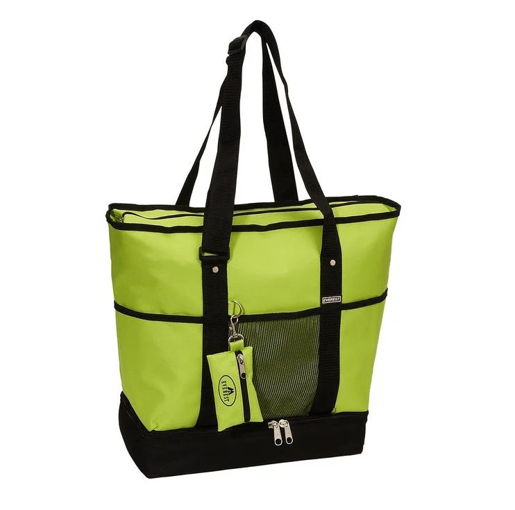  Classic Bags, Exclusive DealsEverest Luggage Deluxe Shopping Tote - Lime/Black
