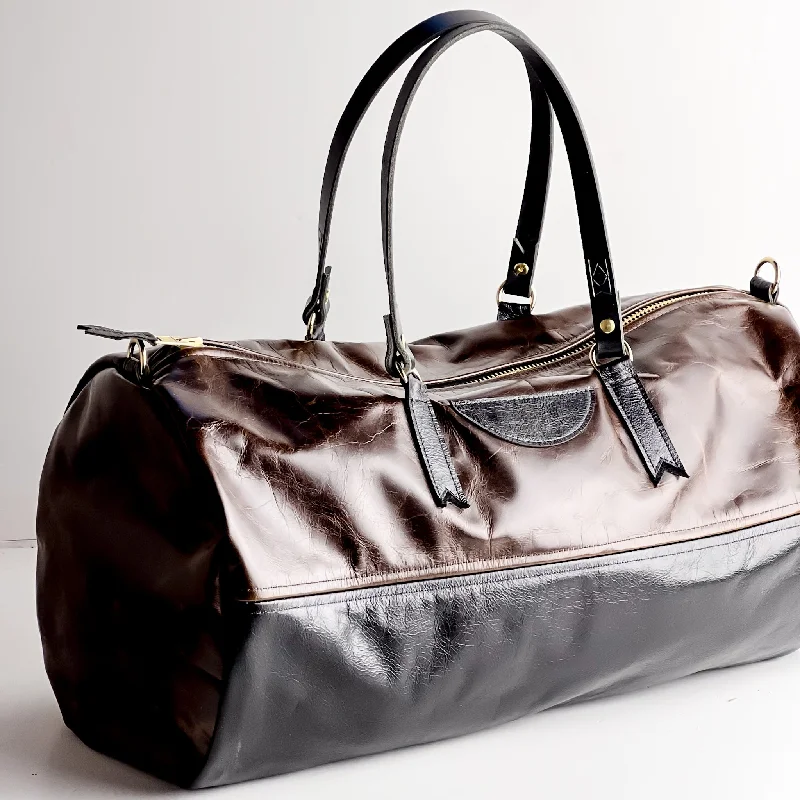 Carry Elegance For LessDiscounted Designer Bags For Clearance Sale Everyday Collection | Marshall Duffel Weekender Shoulder Tote | Black + Rocky Carry Elegance For LessDiscounted Designer Bags For Clearance Sale Everyday Collection | Marshall Duffel Weekender Shoulder Tote | Black + Rocky