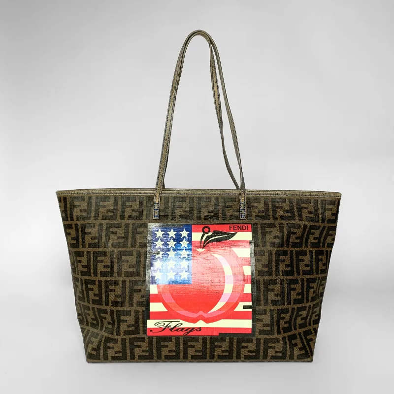  Chic Crossbody Bags, Limited OffersFendi Zucca Canvas Shopper Bag