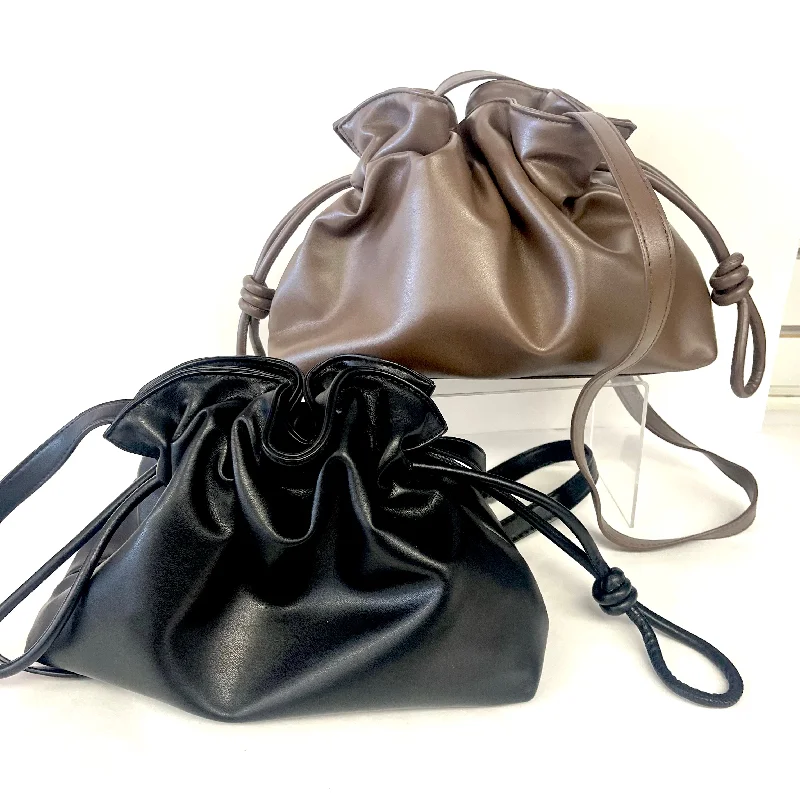  Sleek And Stylish Handbags At Lower PricesVibrant Style Promotions Gathered Soft Vegan Leather Handbag
