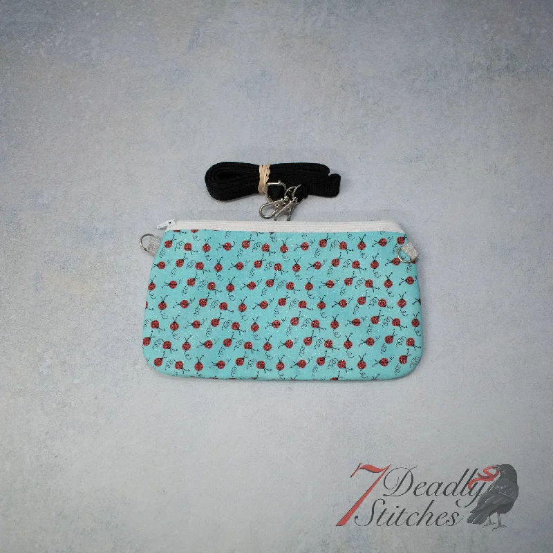  Limited-Time Handbag SaleGlitter Ladybugs Simple Crossbody
