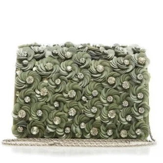  The Handbag Sale You've Been Waiting ForGreen Floral Embellished Box Bag