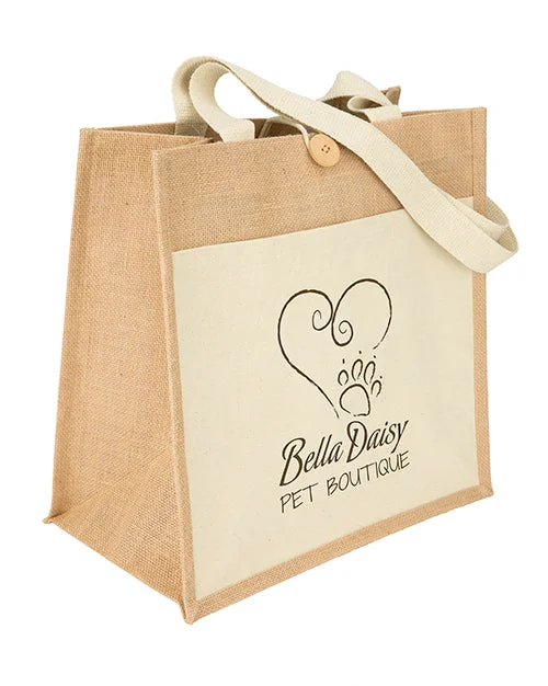  Designer Bags At Exclusive Clearance PricesIzzy Jute-Cotton Tote