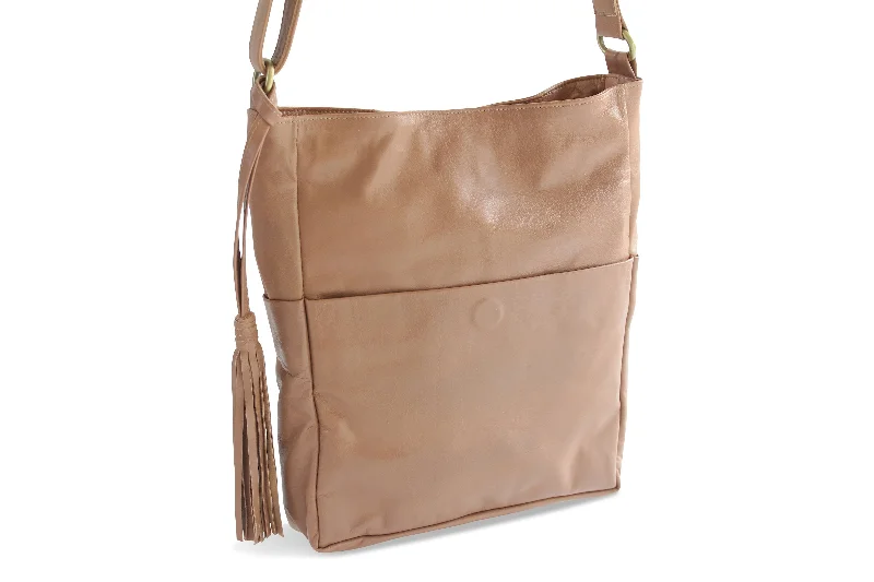  The Bag Sale You've Been Waiting For Is HereSeasonal Clearance JADE LEATHER HANDBAG IN NUDE