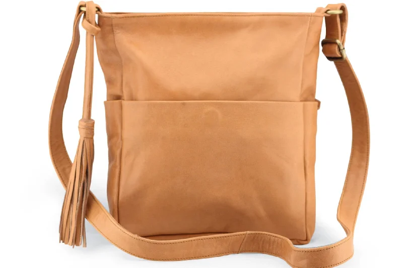  Elegant Purses At Clearance PricesEssentials On Sale JADE LEATHER HANDBAG IN TAN ON SALE
